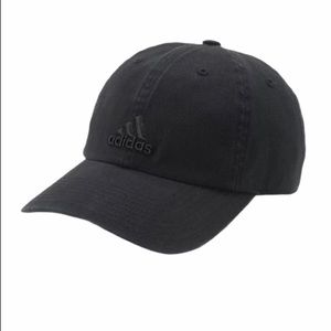adidas Saturday Relaxed Baseball Cap in All Black